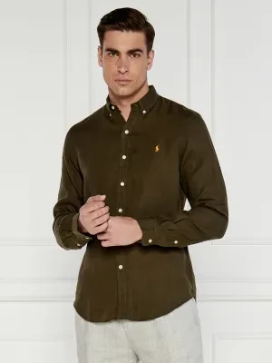 POLO RALPH LAUREN Lniana koszula | Slim Fit