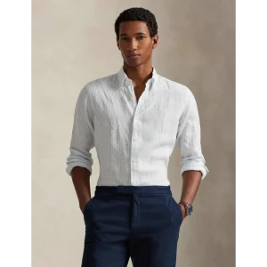 POLO RALPH LAUREN Lniana koszula | Slim Fit