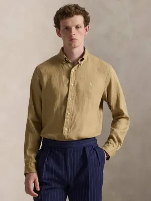 POLO RALPH LAUREN Lniana koszula | Slim Fit