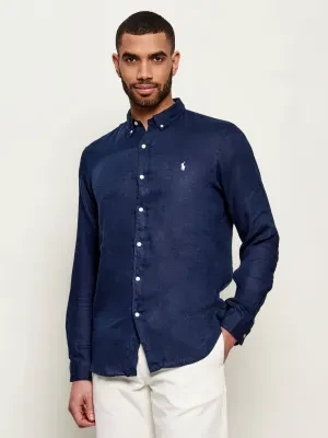 POLO RALPH LAUREN Lniana koszula | Slim Fit