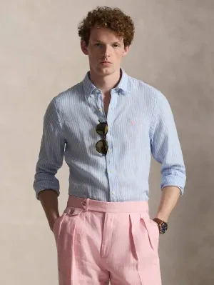 POLO RALPH LAUREN Lniana koszula | Slim Fit