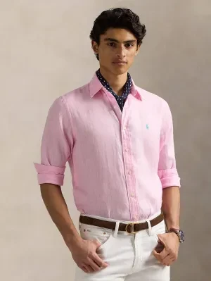 POLO RALPH LAUREN Lniana koszula | Slim Fit