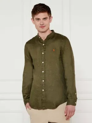 POLO RALPH LAUREN Lniana koszula | Slim Fit