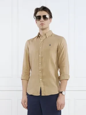 POLO RALPH LAUREN Lniana koszula | Slim Fit