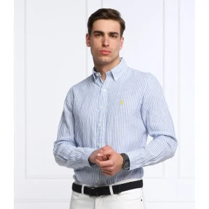 POLO RALPH LAUREN Lniana koszula | Slim Fit