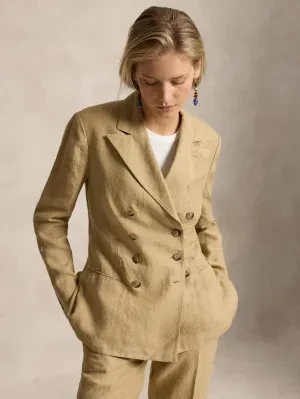 POLO RALPH LAUREN Lniana marynarka | Regular Fit