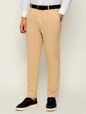 POLO RALPH LAUREN Lniane spodnie chino | Slim Fit