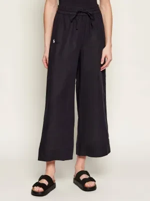 POLO RALPH LAUREN Lniane spodnie | Loose fit