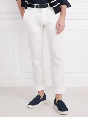 POLO RALPH LAUREN Lniane spodnie | Straight fit