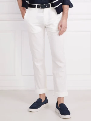 POLO RALPH LAUREN Lniane spodnie | Straight fit