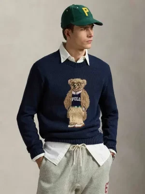 POLO RALPH LAUREN Lniany sweter | Regular Fit