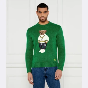 POLO RALPH LAUREN Lniany sweter | Regular Fit