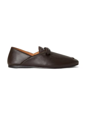 Polo Ralph Lauren loafersy damskie skórzane Pl Wlabe brązowy
