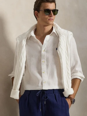 Polo Ralph Lauren Long Sleeve Sport Shirt koszula lniana męska