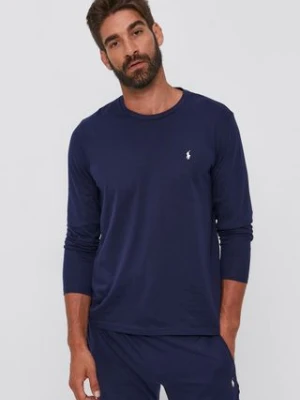 Polo Ralph Lauren Longsleeve 714844759002 męski kolor granatowy gładki