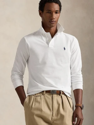 Polo Ralph Lauren longsleeve bawełniany biały