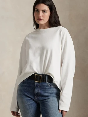 Polo Ralph Lauren longsleeve bawełniany kolor biały 211967107