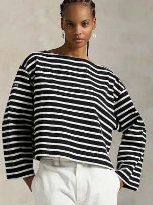 Polo Ralph Lauren longsleeve bawełniany kolor czarny 211959103