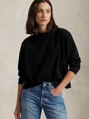Polo Ralph Lauren longsleeve bawełniany kolor czarny 211967107