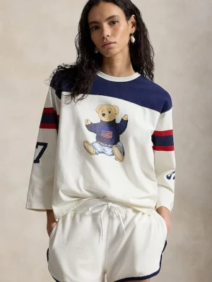 Zdjęcie produktu Polo Ralph Lauren longsleeve damski bawełniany EVEN JSY-KNT-T-SHIRT
