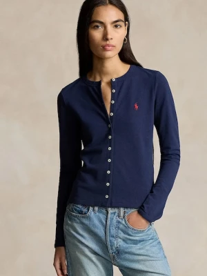 Polo Ralph Lauren longsleeve damski kolor granatowy 211941175