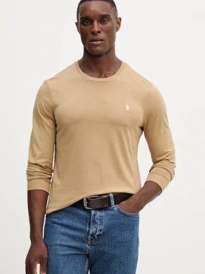 Polo Ralph Lauren longsleeve kolor beżowy 710P01524