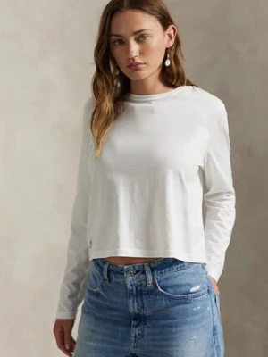 Polo Ralph Lauren longsleeve kolor biały 211967103