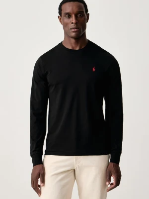 Polo Ralph Lauren longsleeve męski bawełniany czarny