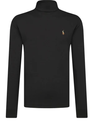 POLO RALPH LAUREN Longsleeve | Slim Fit czarny