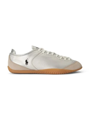 Polo Ralph Lauren Lw Prfl Drv sneakersy damskie skórzane srebrny