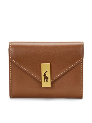 Polo Ralph Lauren Mały Portfel Damski 427886734008 Brązowy