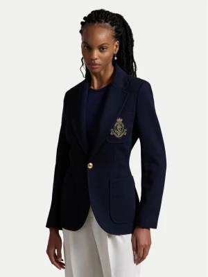 Polo Ralph Lauren Marynarka 211910133001 Granatowy Slim Fit