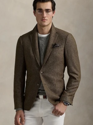 Polo Ralph Lauren marynarka męska kolor brązowy 715966592