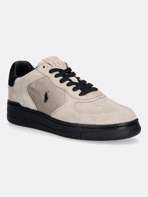 Polo Ralph Lauren Masters Crt sneakersy męskie skórzane beżowy
