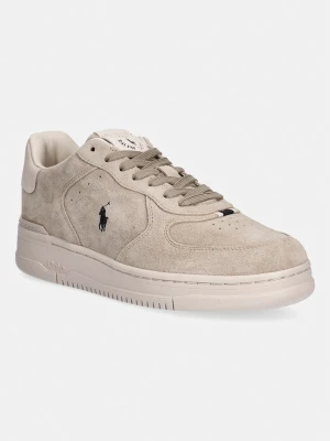 Polo Ralph Lauren Mastr Ct Rib sneakersy męskie zamszowe beżowy
