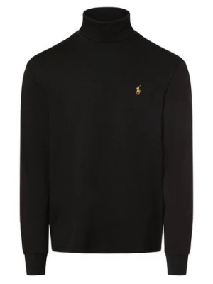 Polo Ralph Lauren Męska bluza nierozpinana Mężczyźni Bawełna czarny jednolity,