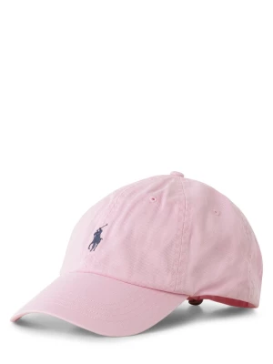 Polo Ralph Lauren Męska czapka z daszkiem Mężczyźni Bawełna różowy jednolity,