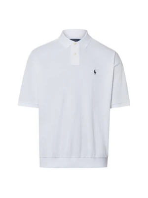 Polo Ralph Lauren Męska koszulka polo - luźny krój Mężczyźni Bawełna biały,