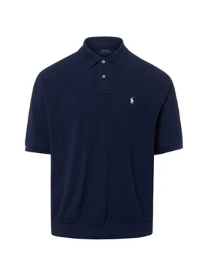 Polo Ralph Lauren koszulka polo - luźny krój Mężczyźni Bawełna niebieski