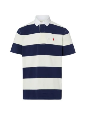 Polo Ralph Lauren Męska koszulka polo Mężczyźni Bawełna niebieski,