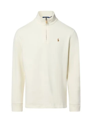 Polo Ralph Lauren Męska koszulka polo Mężczyźni Bawełna beżowy jednolity,