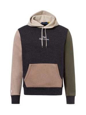 Polo Ralph Lauren Męski sweter z kapturem Mężczyźni Bawełna czarny|beżowy|wielokolorowy jednolity,