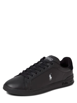 Zdjęcie produktu Polo Ralph Lauren Męskie buty sportowe Mężczyźni skóra czarny jednolity,