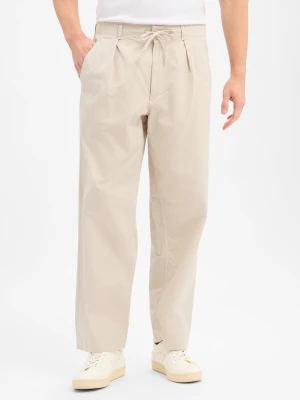 Polo Ralph Lauren Męskie spodnie materiałowe - Prepster Easy Pant Mężczyźni Bawełna (100%) beżowy,