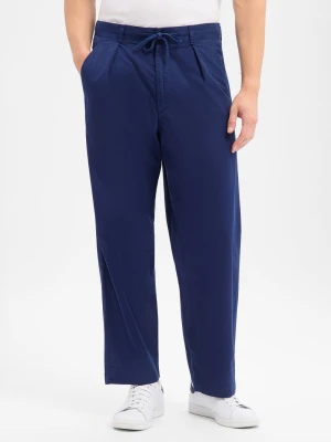 Polo Ralph Lauren Męskie spodnie materiałowe - Prepster Easy Pant Mężczyźni Bawełna (100%) niebieski,