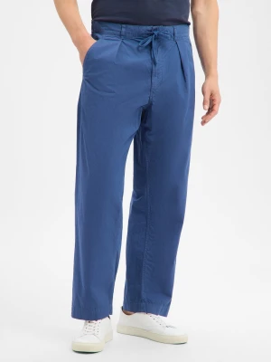 Polo Ralph Lauren Męskie spodnie materiałowe - Prepster Easy Pant Mężczyźni Bawełna (100%) niebieski,