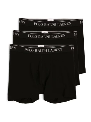 Polo Ralph Lauren Obcisłe bokserki pakowane po 3 szt. Mężczyźni Bawełna czarny