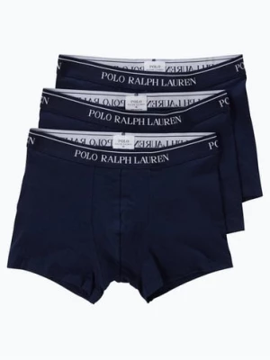 Polo Ralph Lauren Obcisłe bokserki pakowane po 3 szt. Mężczyźni Bawełna niebieski jednolity,