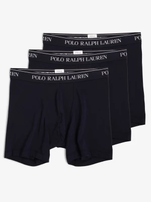 Polo Ralph Lauren Obcisłe bokserki pakowane po 3 szt. Mężczyźni Bawełna niebieski jednolity,