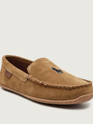 POLO RALPH LAUREN Obuwie domowe BRENAN | zamsz beżowy